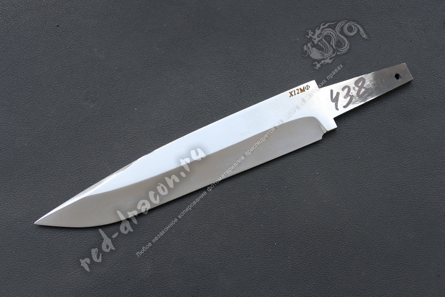 Клинок кованный для ножа Х12МФ "DAS438"