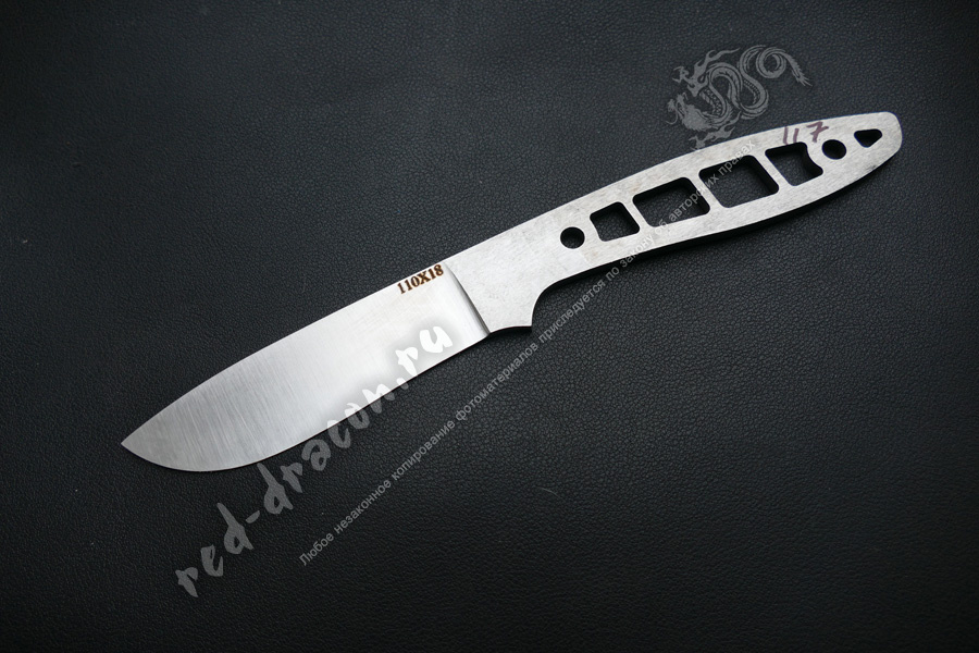Клинок кованный для ножа 110х18 "СПЕЦ-25"