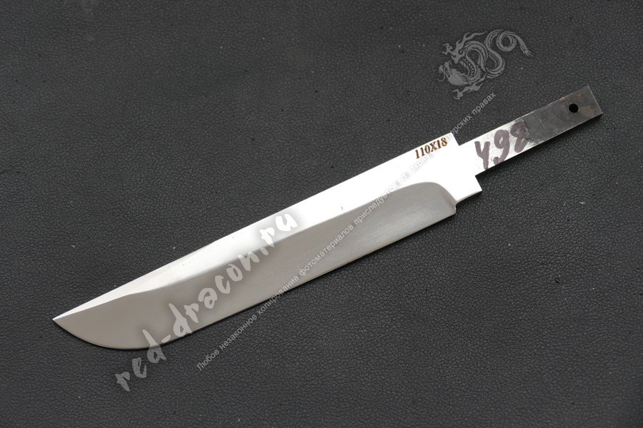 Клинок кованный для ножа 110х18 "DAS498"