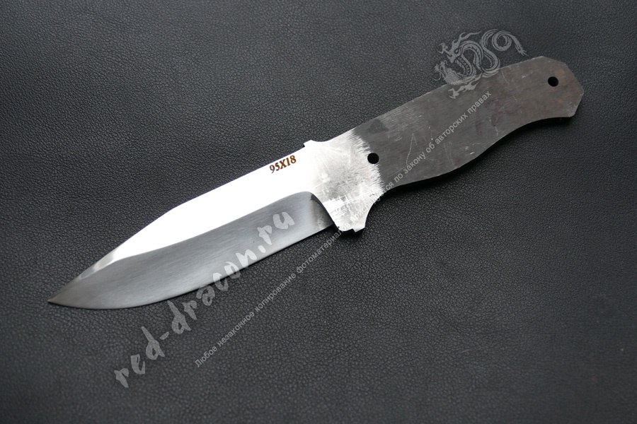 Клинок кованный для ножа 95х18"DAS186"