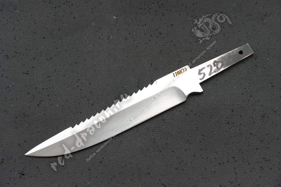Клинок кованный для ножа 110х18 "DAS520"