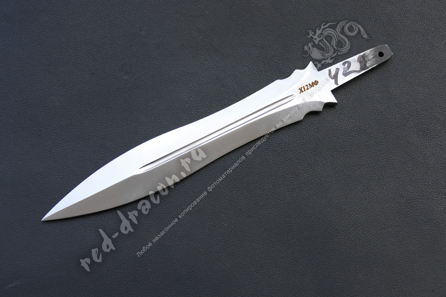 Клинок кованный для ножа Х12МФ "DAS429"