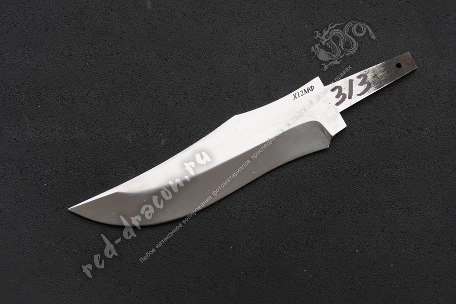 Клинок кованный для ножа Х12МФ "DAS313"