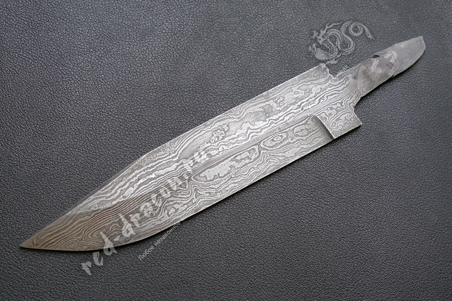 Клинок для ножа Дамаск za1663
