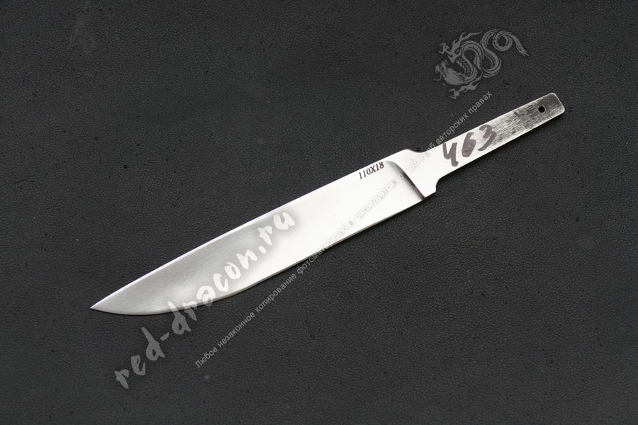 Клинок кованный для ножа 110х18 "DAS463"