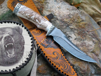 Туристический охотничий нож ИП Семина Корсар