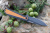 Нож "Realsteel T109 Flying shark, blackstone orange"