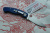 Тактический нож Steelclaw "Боец 3" с синей рукоятью