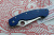 Тактический нож Steelclaw "Боец 3" с синей рукоятью