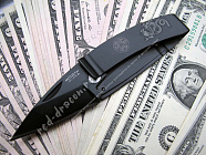 Маленький нож "Зажим для денег"