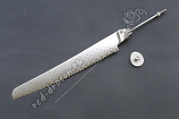 Клинок для кухонного ножа Дамаск "DIY132H"