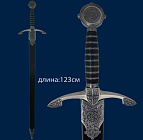 Сувенирный меч принц ножны, серебро