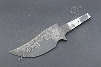 Заготовка для ножа  Дамаск с никелем za2607