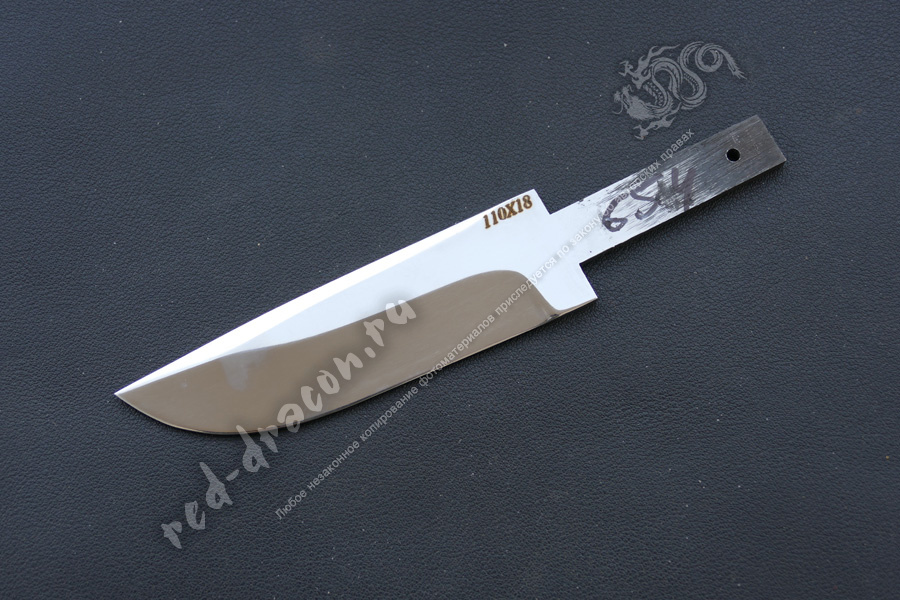 Клинок кованный для ножа 110х18 "DAS654"