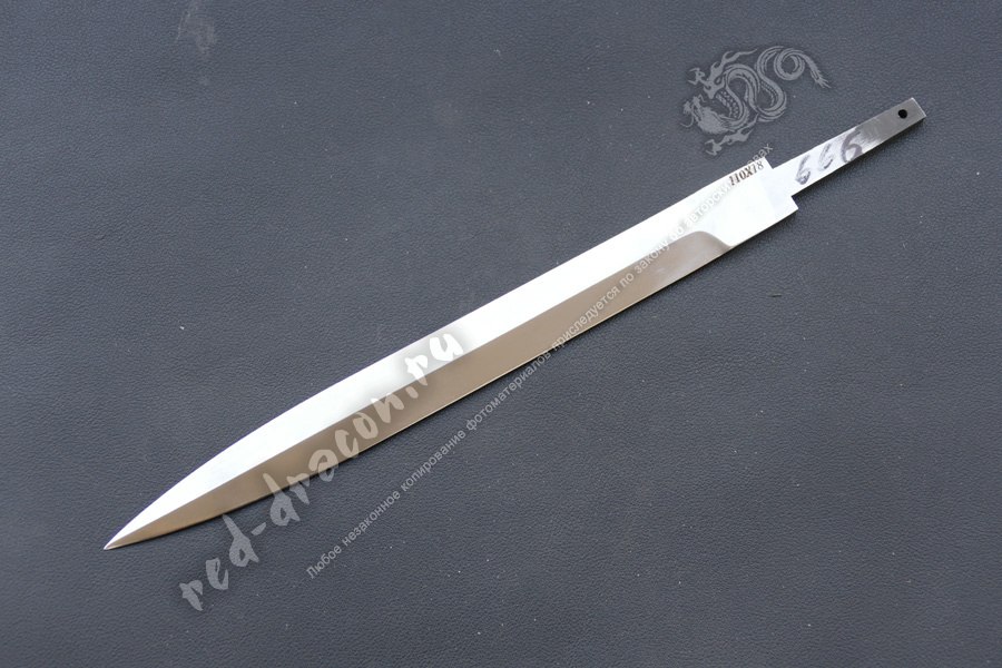 Клинок кованный для ножа 110х18 "DAS666"