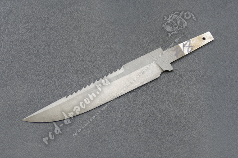 Клинок кованный для ножа Х12МФ "DAS718"
