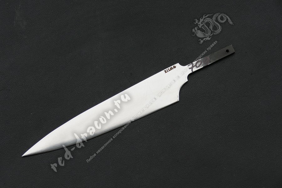 Клинок кованный для ножа Х12МФ "DAS709"
