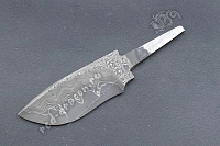 Заготовка для ножа  Дамаск с никелем za2616