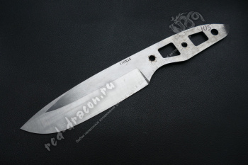 Клинок кованный для ножа 110х18 "СПЕЦ-13"