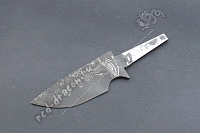 Заготовка для ножа  Дамаск с никелем za2612